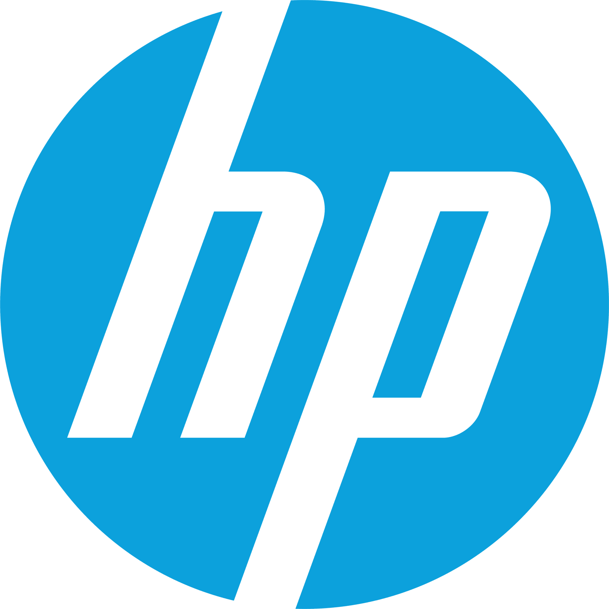 HP copier and printer brand logo - supplied wholesale to European distributors