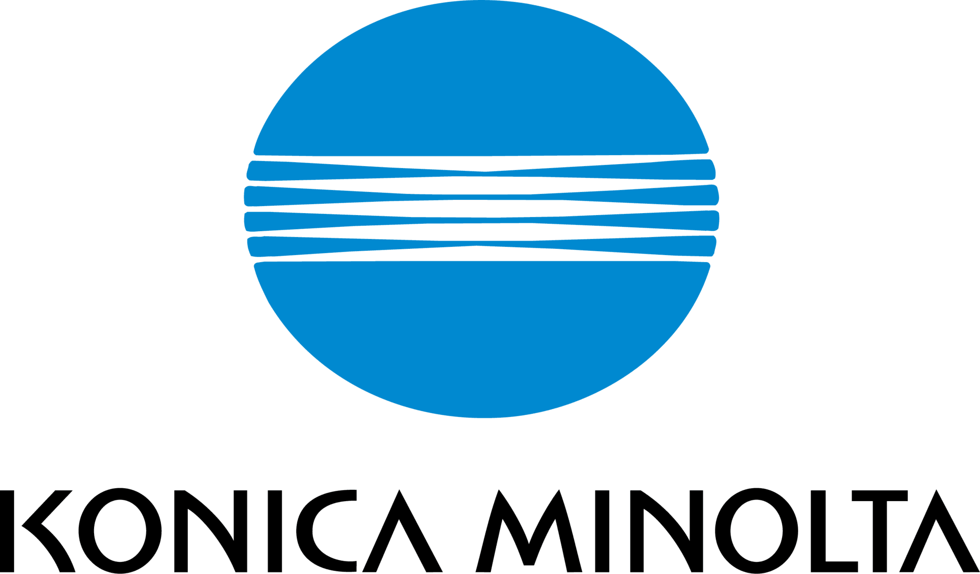 Konica Minolta copier and printer brand logo - supplied wholesale to European distributors